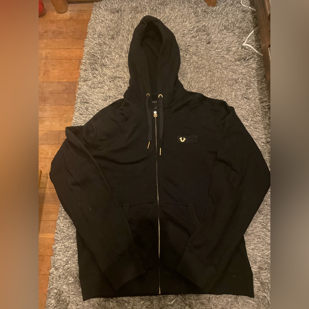 True Religion Zip Up Sweatshirt Size 3XL